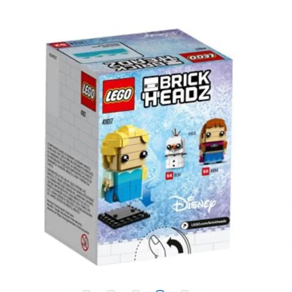 Lego Brick Headz Disney Elsa set 41617 new in sealed box 130 pieces retired rare